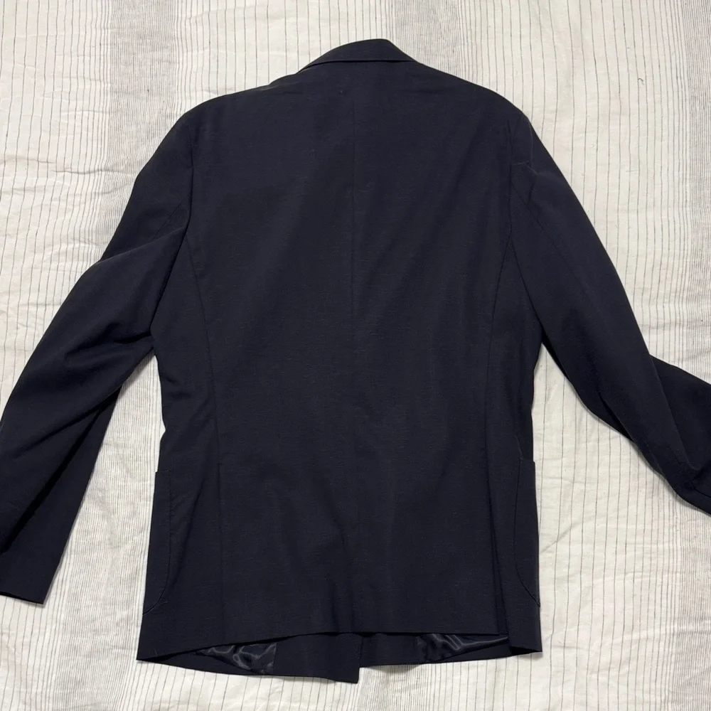 Reiss Midnight Double-Breasted Blazer - Picture 2 of 8